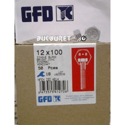 Boite 50 Boulons Diam.12x100 Classe 8-8