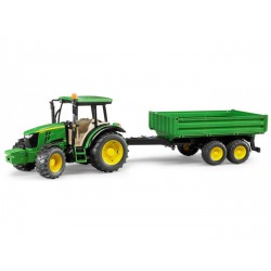 BRUDER 1/16° J Deere Remorque