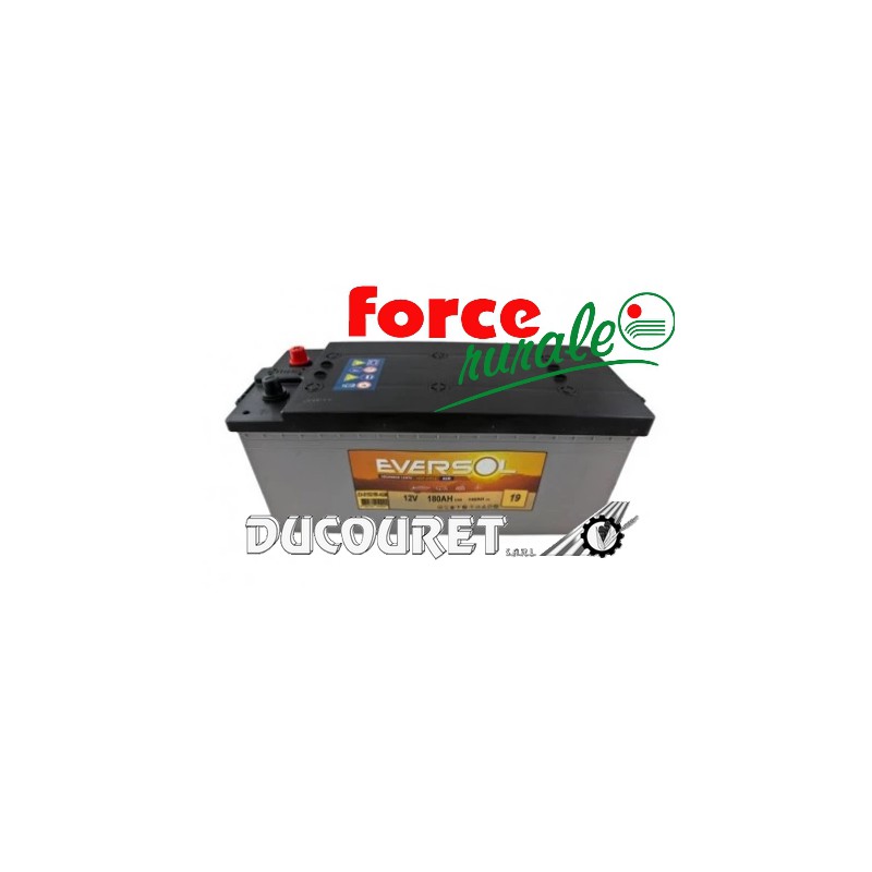 BATTERIE EVERSOL EV-M16G220-AGM DÉCHARGE LENTE AGM 12V 220AH