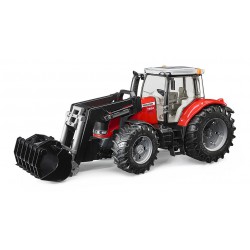 1/16° Bruder Massey Ferguson 7624 avec chargeur