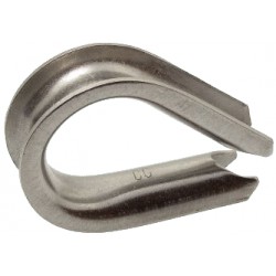 COSSE COEUR INOX d.3mm